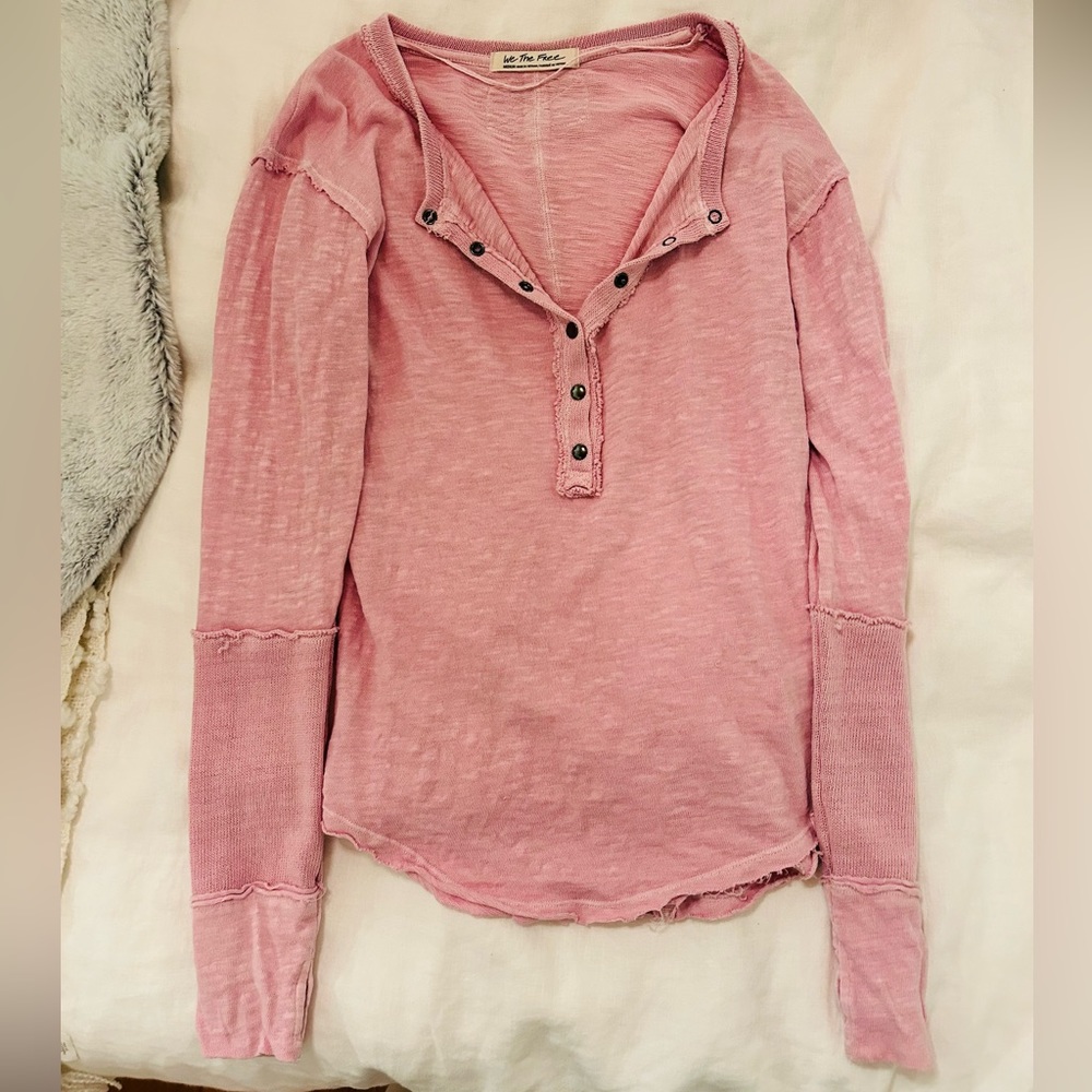Free People Jamie Henley M Pink